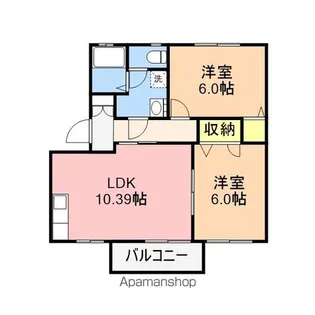 じゅりあん青山B棟【101号室】の間取り