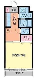 アクアレトリー【2階】の間取り