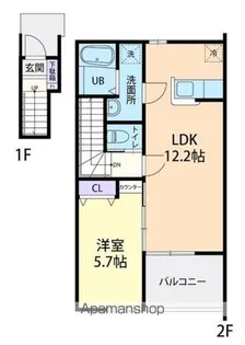 MY RESIDENCEII【2階】の間取り
