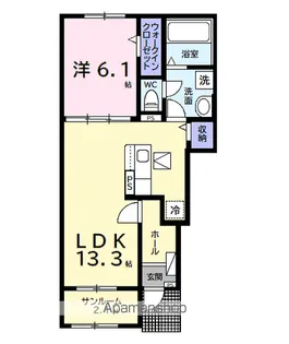 プレリュード【1階】の間取り