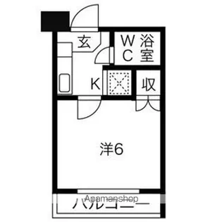 エステート大須【1階】の間取り