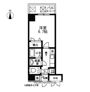 シャルマンフジ大阪城南 【2階】の間取り
