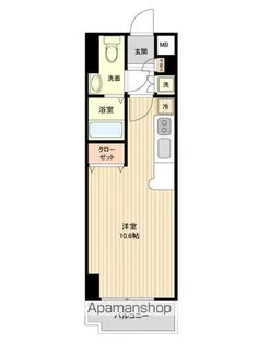 レジディア仙台本町【2階】の間取り