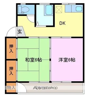 トキワ荘8【533号室】の間取り