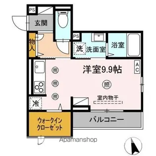 ロイヤルステージ東津田A棟【2階】の間取り