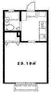 エステートピア貫井北町【1階】の間取り
