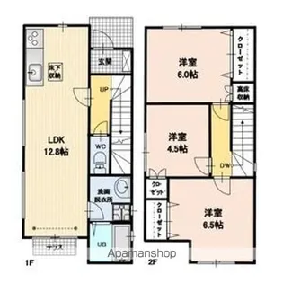 長野県佐久市猿久保【一戸建】の間取り