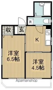東京都板橋区小豆沢4丁目【マンション】の間取り