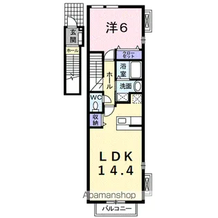 コリーヌM【2階】の間取り