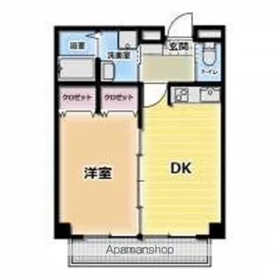 ローズ【503号室】の間取り