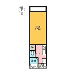 イーストコート【302号室】の間取り