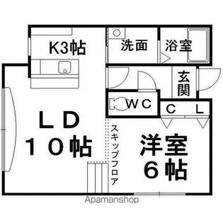 アイビス大町【2階】の間取り