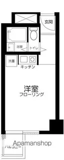東京都港区赤坂6丁目【マンション】の間取り