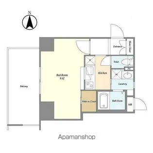 コンフォリア新中野Ⅱ【2階】の間取り
