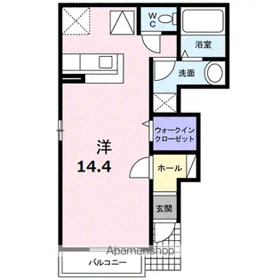 コロレ【1階】の間取り