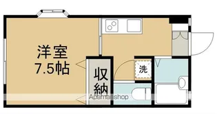フォレスト連坊壱番館【1階】の間取り