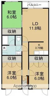 コートJ【3階】の間取り