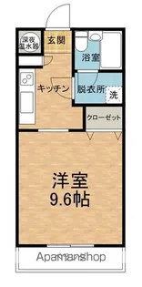 フォレストモール【305号室】の間取り