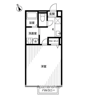 アムール 里【1階】の間取り