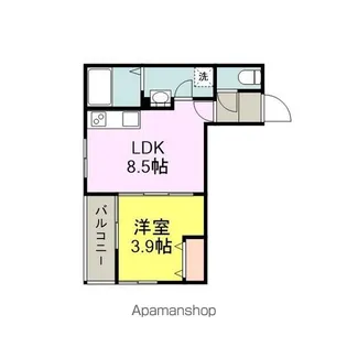 シエレトワール【103号室】の間取り