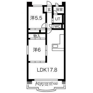 hau'oli(ハウオリ)【4階】の間取り