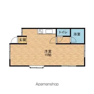 レジデンスインフォンティーヌ【2階】の間取り