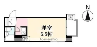 プチメゾン片原町【6階】の間取り