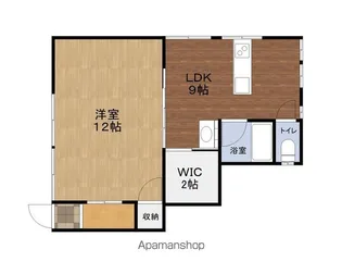 北川荘【103号室】の間取り