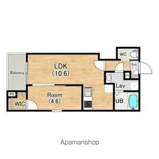 ジーメゾン清須アウラ【1階】の間取り