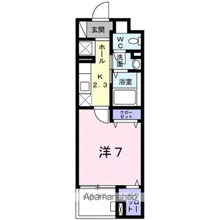 オークフォレスト明和Ⅶ【1階】の間取り