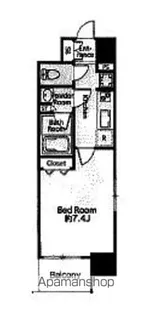 ミュプレ根岸【6階】の間取り