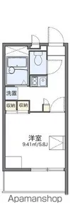 レオパレス春駒マンション【4階】の間取り