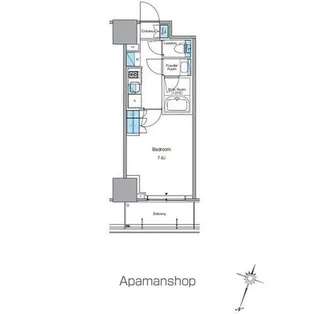 ルフォンプログレ渋谷ヒルトップ【10階】の間取り