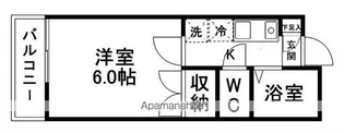 ヴィレッジ旭ケ丘【203号室】の間取り