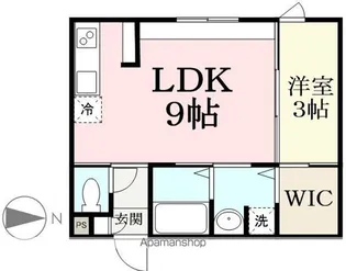 NOVE【107号室】の間取り