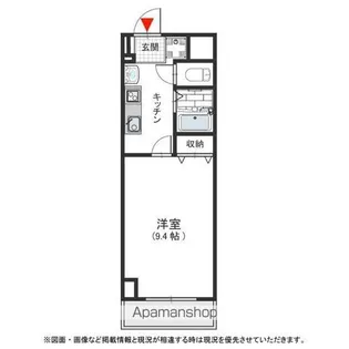 GRACE COURT【104号室号室】の間取り