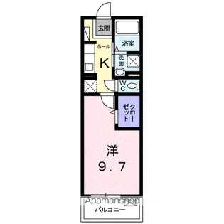 リンデンバウム Ⅰ【302号室】の間取り