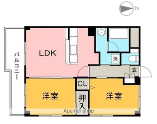 パールグランデ【2階】の間取り