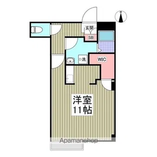 QUEEN’S COURT【1階】の間取り