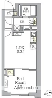 SOLASIA residence荻窪【-1階】の間取り