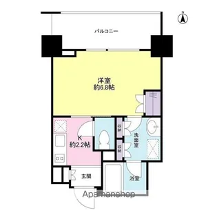 スタイリオ蒲田【9階】の間取り