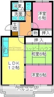 レークサイドパーク2【2階】の間取り