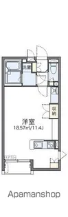 レオネクストエスペランサ【1階】の間取り