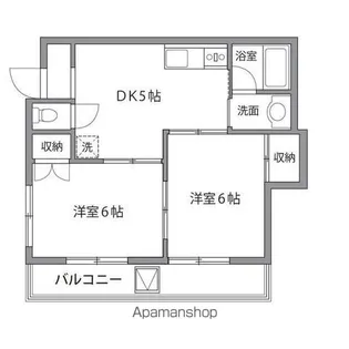 シャンポール氷川台【1階】の間取り