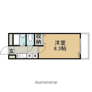 ロイヤルハーモニー【309号室】の間取り