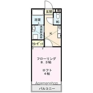 MYS三苫【2階】の間取り