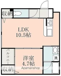 LUZ光の森【1階】の間取り