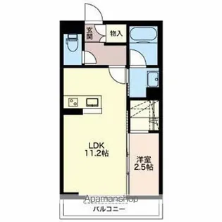 エクラシエ【1階】の間取り