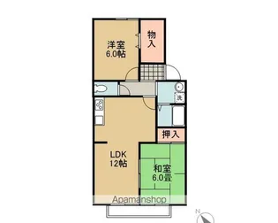 LUMIUS HIGASHIMURA【2階】の間取り