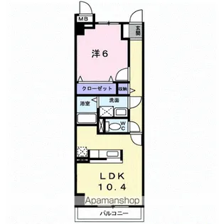 メディカル松下南EX【3階】の間取り